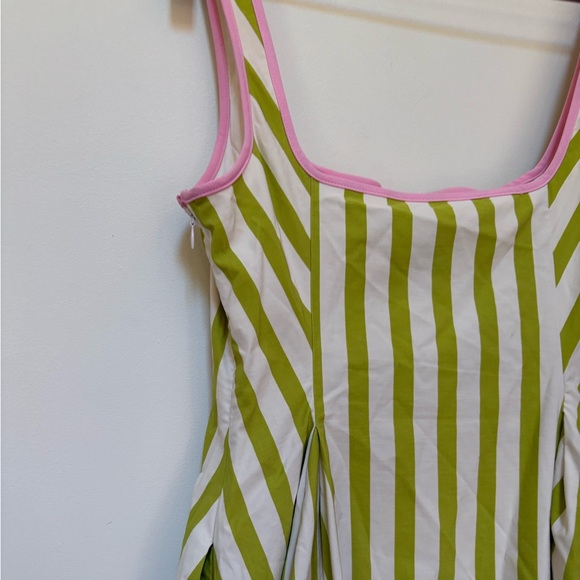 NWOT Maeve Sleeveless Notched Square-Neck Midi Dress Size XS - Picture 12 of 16